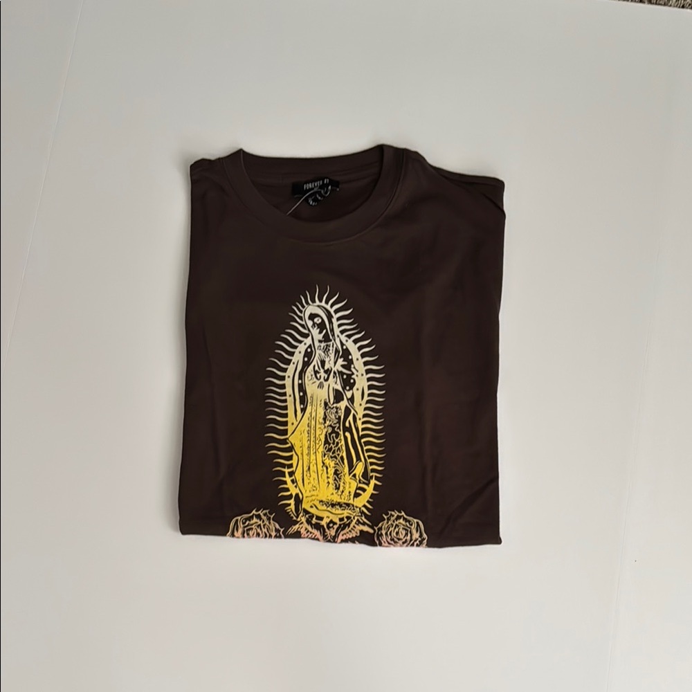 Devine Spirit Famous Stars & Straps Brown Graphic T-Shirt